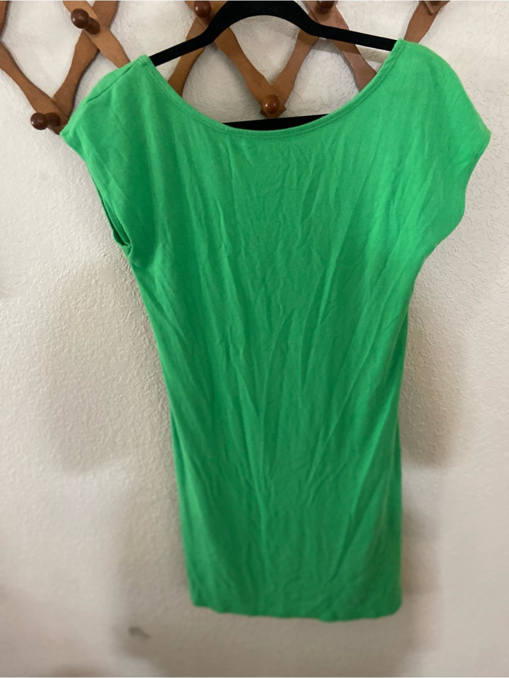Free People Backless Green Mini Dress